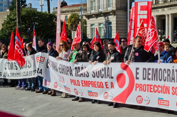 Demonstrace Španělsko — Stock fotografie