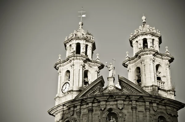 Barokke kerk in Pontevedra (Spanje) — Stockfoto