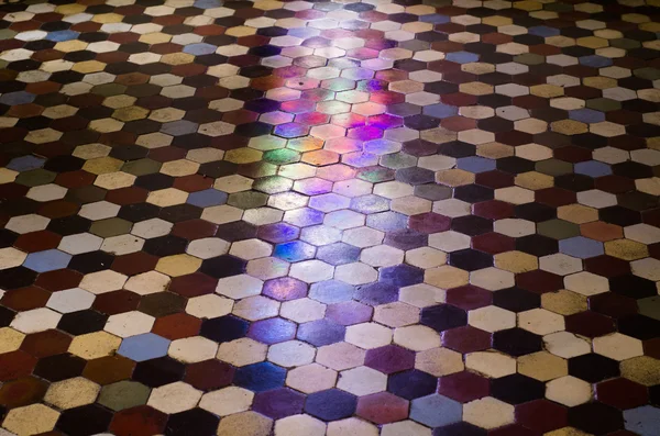 Floor made with tiles — Stock Photo, Image