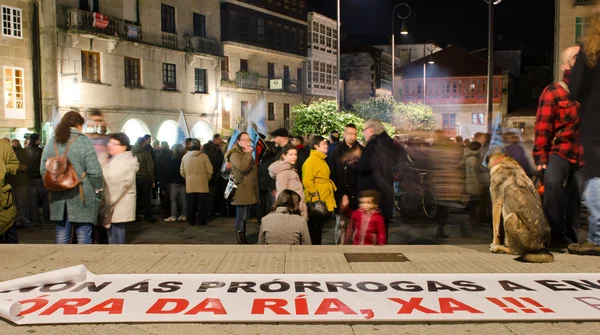 Demonstrace ve Španělsku — Stock fotografie