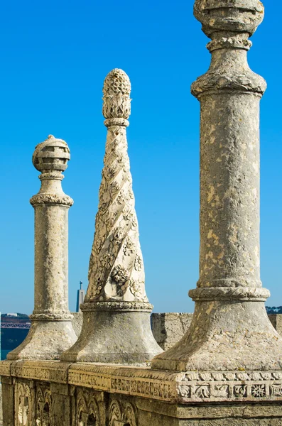 Башня Белем в Португалии — стоковое фото