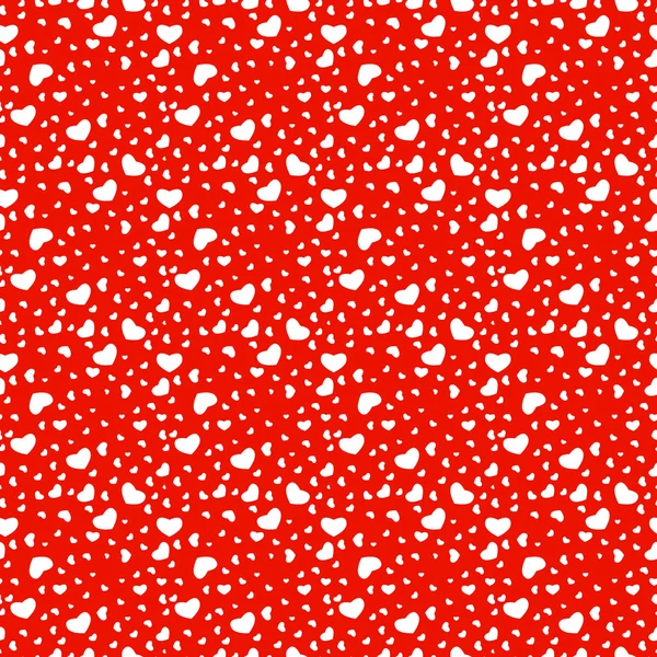 Patrón rojo elegante sin costuras con hearts.Great para el anuncio del bebé, Día de San Valentín, Día de la Madre, Pascua, boda, álbum de recortes, papel de regalo, textiles . — Vector de stock