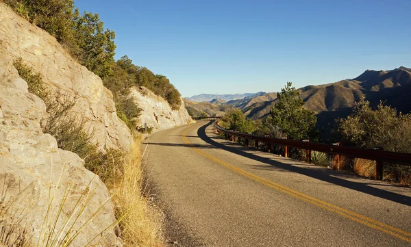 Highway leads into Chiricahua National Monument — Stock Photo, Image