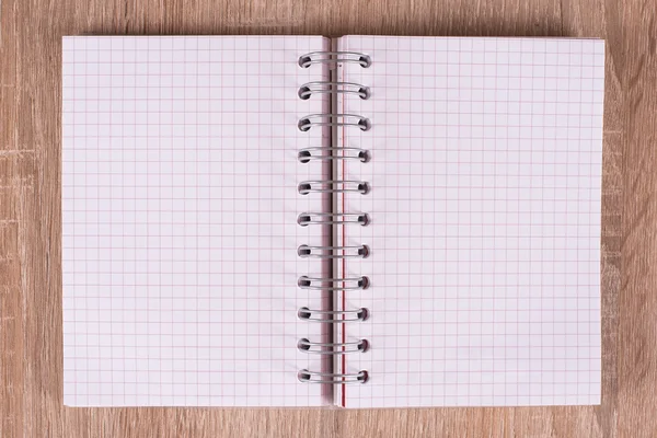 Cuaderno de papel en blanco para escribir — Foto de Stock