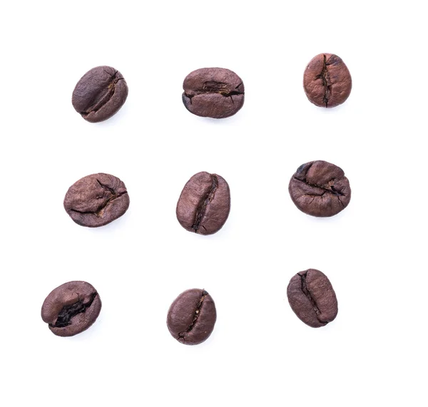 Coffee bean on white background — Stock Photo, Image