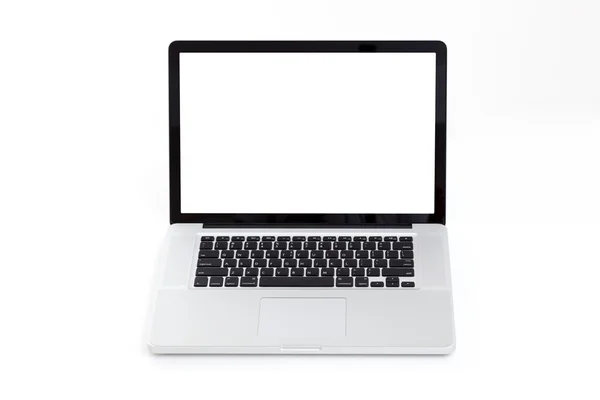 Computer portatile a schermo vuoto — Foto Stock