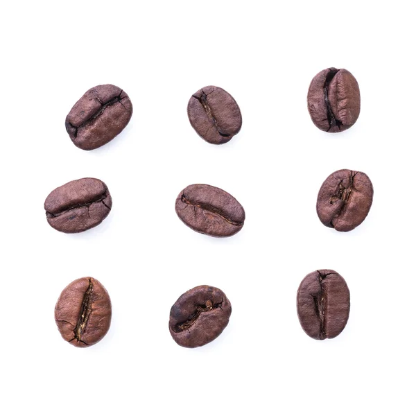 Coffee bean on white background — Stock Photo, Image