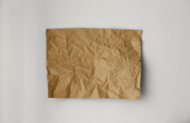 Kahverengi kağıt duvar arka plan üzerinde dokulu