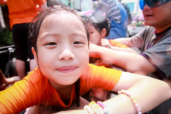 CHIANG MAI THAILAND-APRIL 13:Chiang mai Songkran festival. Forei — Stock Photo, Image