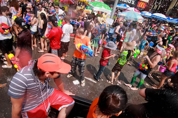 Chiang Mai Thaiföld-április 13:Chiang mai Songkran Fesztivál. Forei Jogdíjmentes Stock Képek