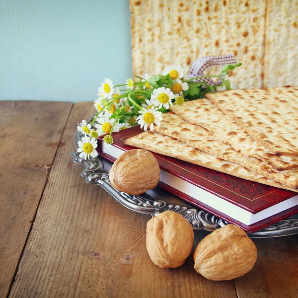 Conceptul de sărbătoare Pesah (sărbătoarea Paștelui evreiesc ) — Fotografie, imagine de stoc