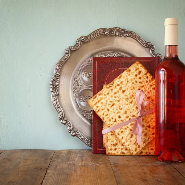 Pesah oslava koncept (židovský Pesach dovolená). — Stock fotografie