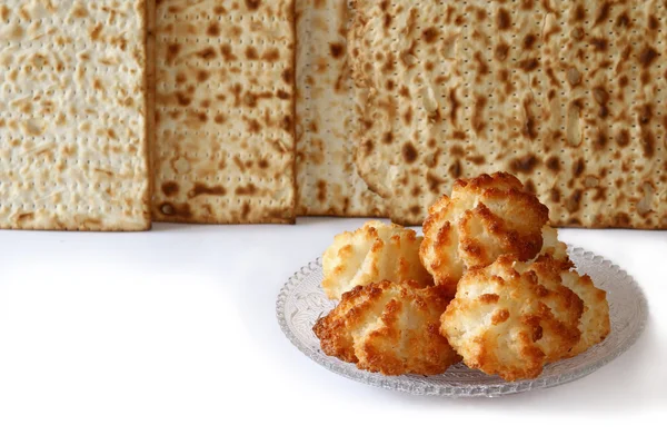 Pesah celebration concept (jewish Passover holiday). isolated on white — Stock Photo, Image
