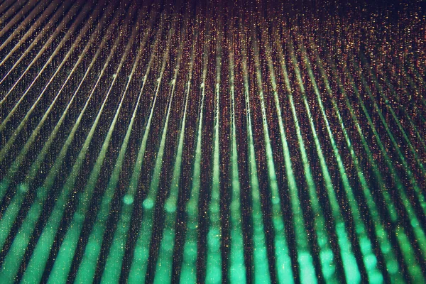 Metallic glitter vintage lights background. defocused. — Stock Photo, Image