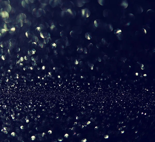 Glitter vintage lights background. defocused. — Stock Photo, Image