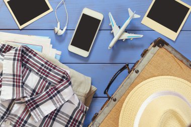 ambalajlanacak hazır giyim konseptiyle seyahat