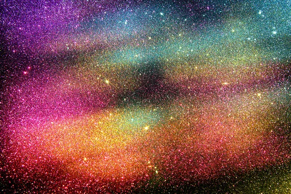 Glitter vintage lights background. multicolor. defocused — Stock Photo, Image
