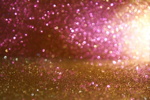 Glitter vintage φώτα φόντο. δεφοκεντρικός — Φωτογραφία Αρχείου