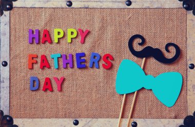 Babalar günü kompozisyon görüntüsünü Üstten Görünüm