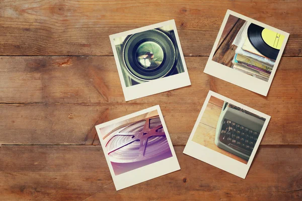 Instant photos album — Stock Photo, Image