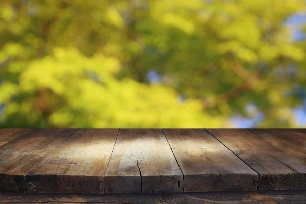 Front rustic wood board — Stock Photo, Image