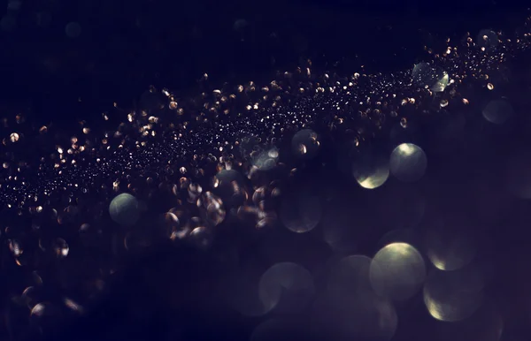 Glitter vintage lights background. defocused. — Stock Photo, Image