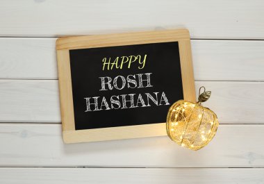 Rosh hashanah (Yahudi yeni yılı) kavramı. Geleneksel semboller