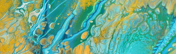 Художественная Фотография Абстрактного Мраморного Фона Эффекта Творческими Красками Красивая Краска — стоковое фото