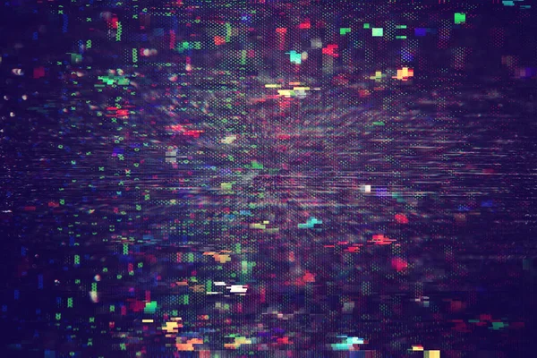 Pantalla Prueba Glitch Textura Fondo —  Fotos de Stock