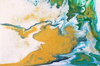 Yaratıcı renklerle soyut mermer efekt arka planının sanat fotoğrafçılığı. Güzel boya..