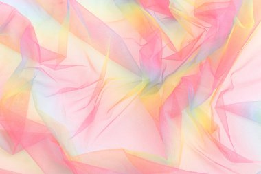 Klasik pastel gradyan renkler tül şifon dokusu arkaplanı