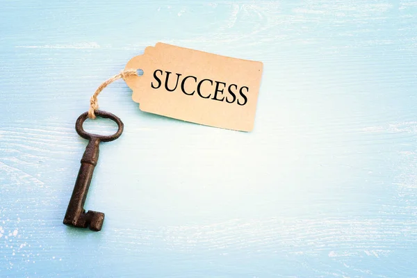 Klíč Koncepci Úspěchu — Stock fotografie