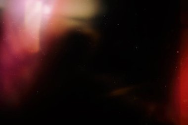 Retro filmin arka planı aşırı derecede, çizik, toz ve ışık sızıntılı görüntü