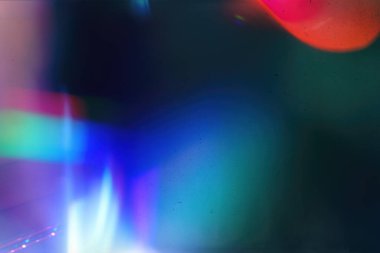 Retro filmin arka planı aşırı derecede, çizik, toz ve ışık sızıntılı görüntü