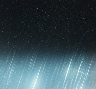 Glitter vintage ışıklar arka plan. Açık mavi ve siyah. defocused