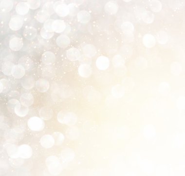 Glitter vintage ışıklar arka plan. akmak altın arka plan. defocused