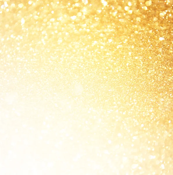 Glitter vintage luzes de fundo. fundo de ouro abstrato. desfocado — Fotografia de Stock