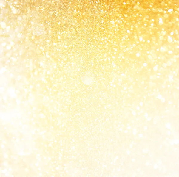 Glitter vintage luzes de fundo. fundo de ouro abstrato. desfocado — Fotografia de Stock