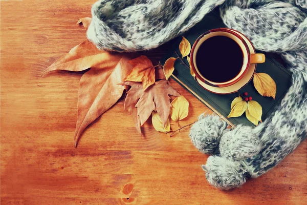 Осенние Фото С Кофе И Листьями