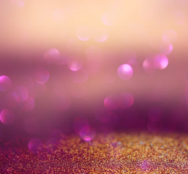 Luci e texture sfocate astratte marrone e viola bokeh. l'immagine è sfocata — Foto Stock