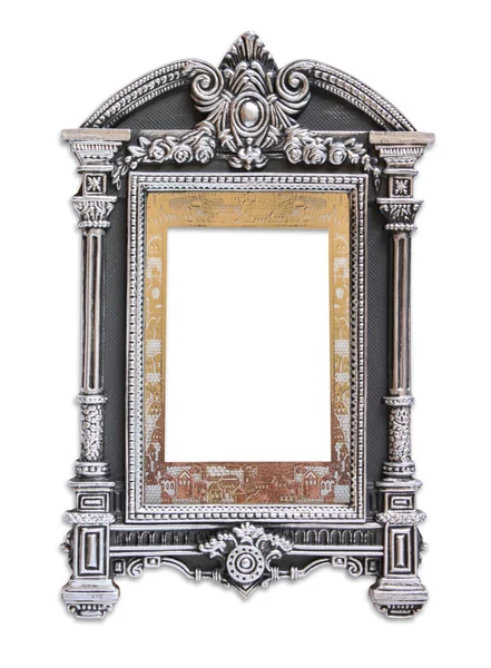 Moldura clássica judaica antiga. isolado em branco — Fotografia de Stock