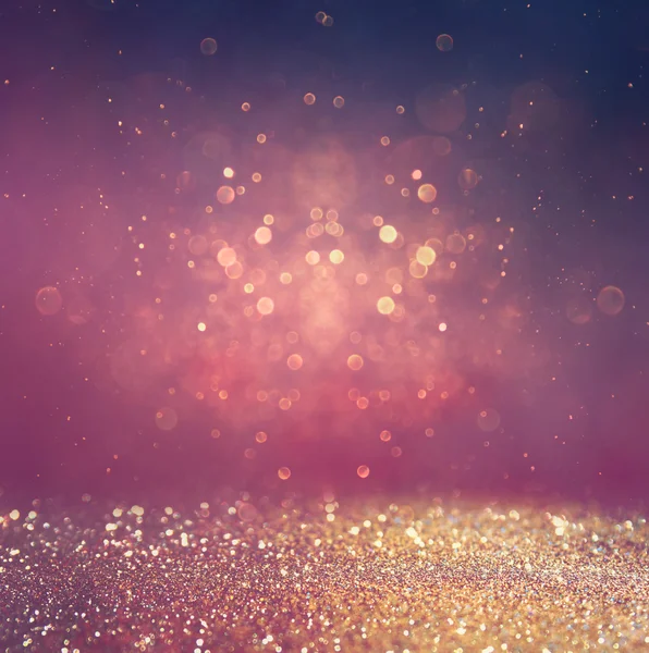 Astratto foto offuscata di bokeh luce scoppio e texture. luce multicolore . — Foto Stock