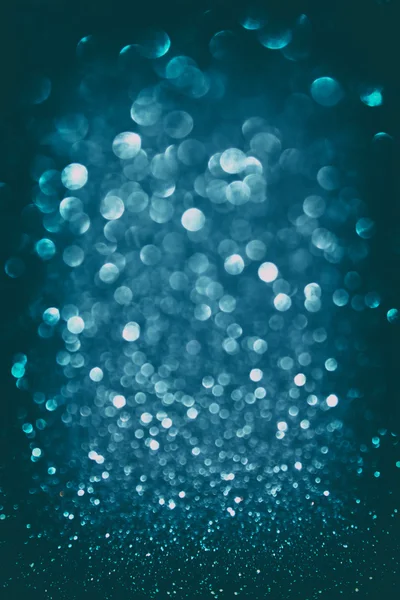 Glitter vintage lights background. light silver and blue. defocused. — Stock Photo, Image