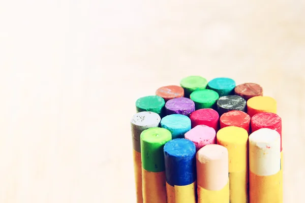Imagen de varios lápices de colores —  Fotos de Stock