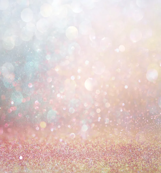 Abstract blurred photo of bokeh light burst and textures. multicolored light. — Stock Photo, Image