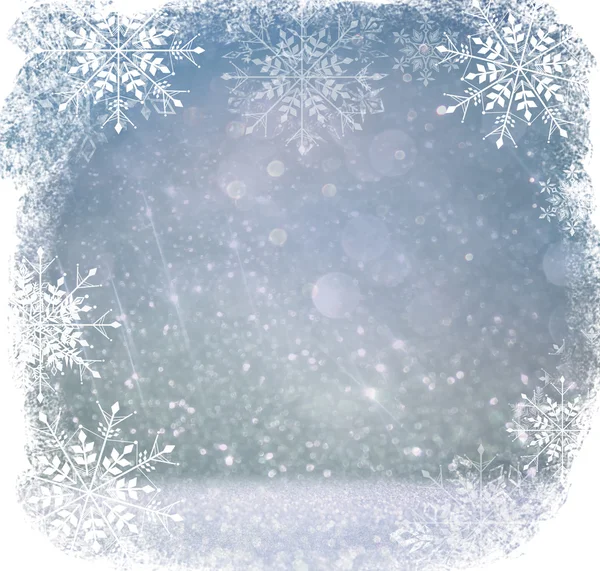 Abstracte winterachtergrond — Stockfoto