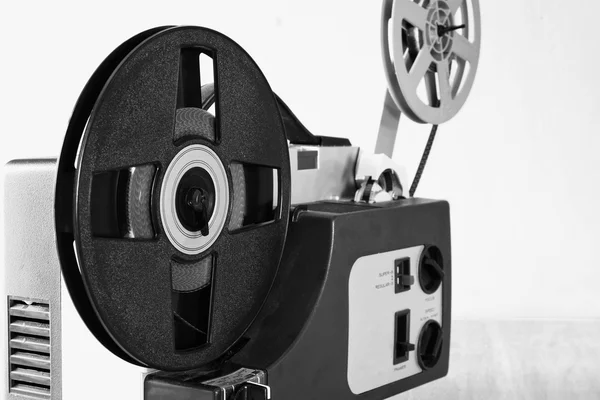 Close-up van oude 8mm filmprojector deel — Stockfoto