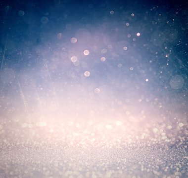 Soyut bulanık fotoğraf dokular ve bokeh ışık patlaması. çok renkli ışık.