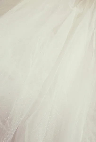 ヴィンテージのチュールシフォンの質感の背景。結婚式のコンセプト — ストック写真