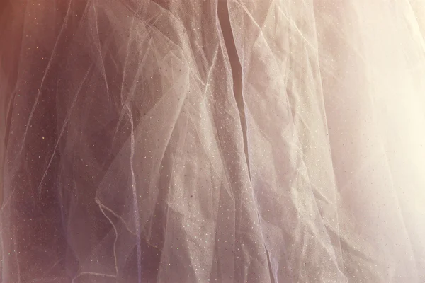 Vintage tulle chiffon texture background. wedding concept — Stock Photo, Image